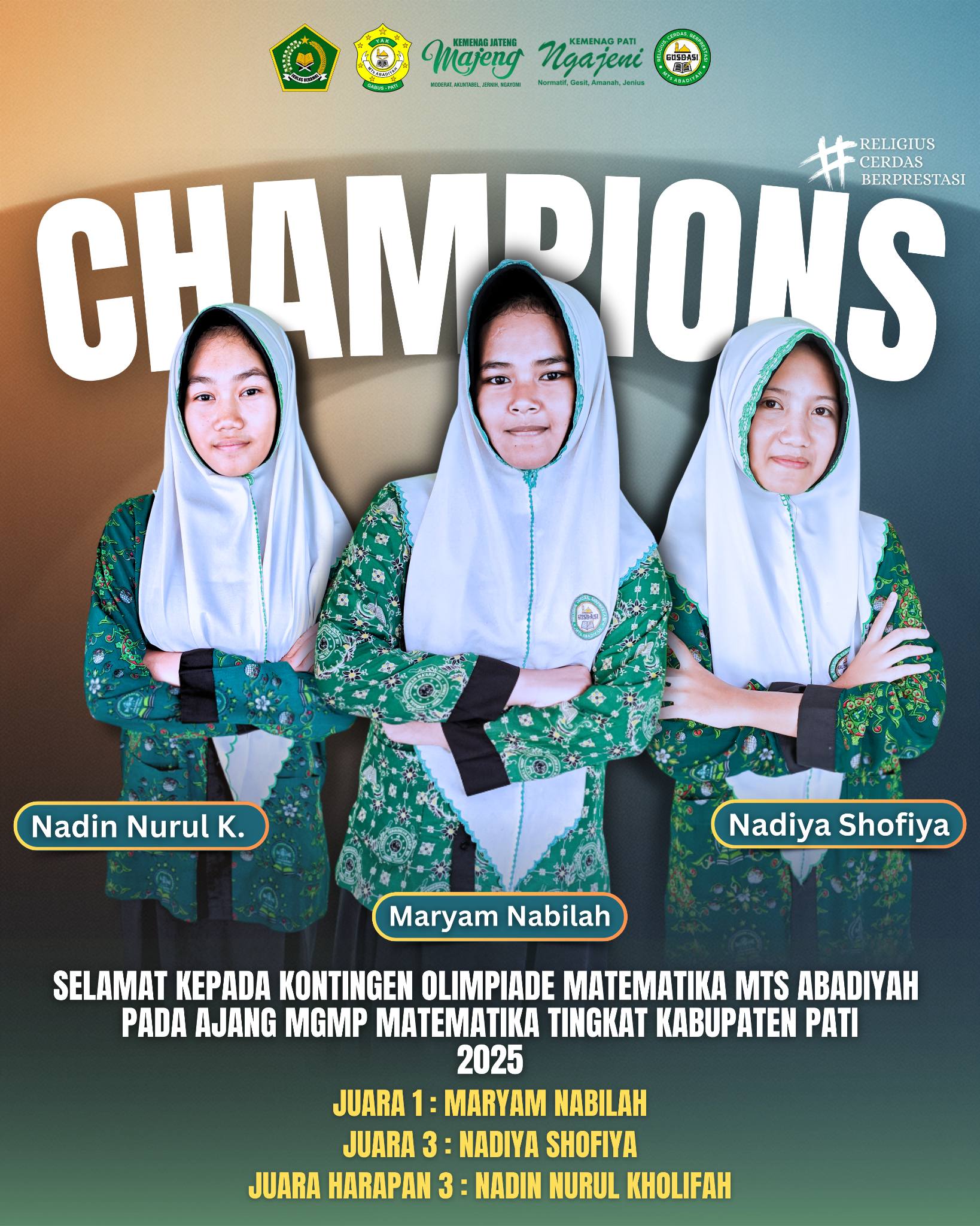 Satu Langkah, Empat Penghargaan!